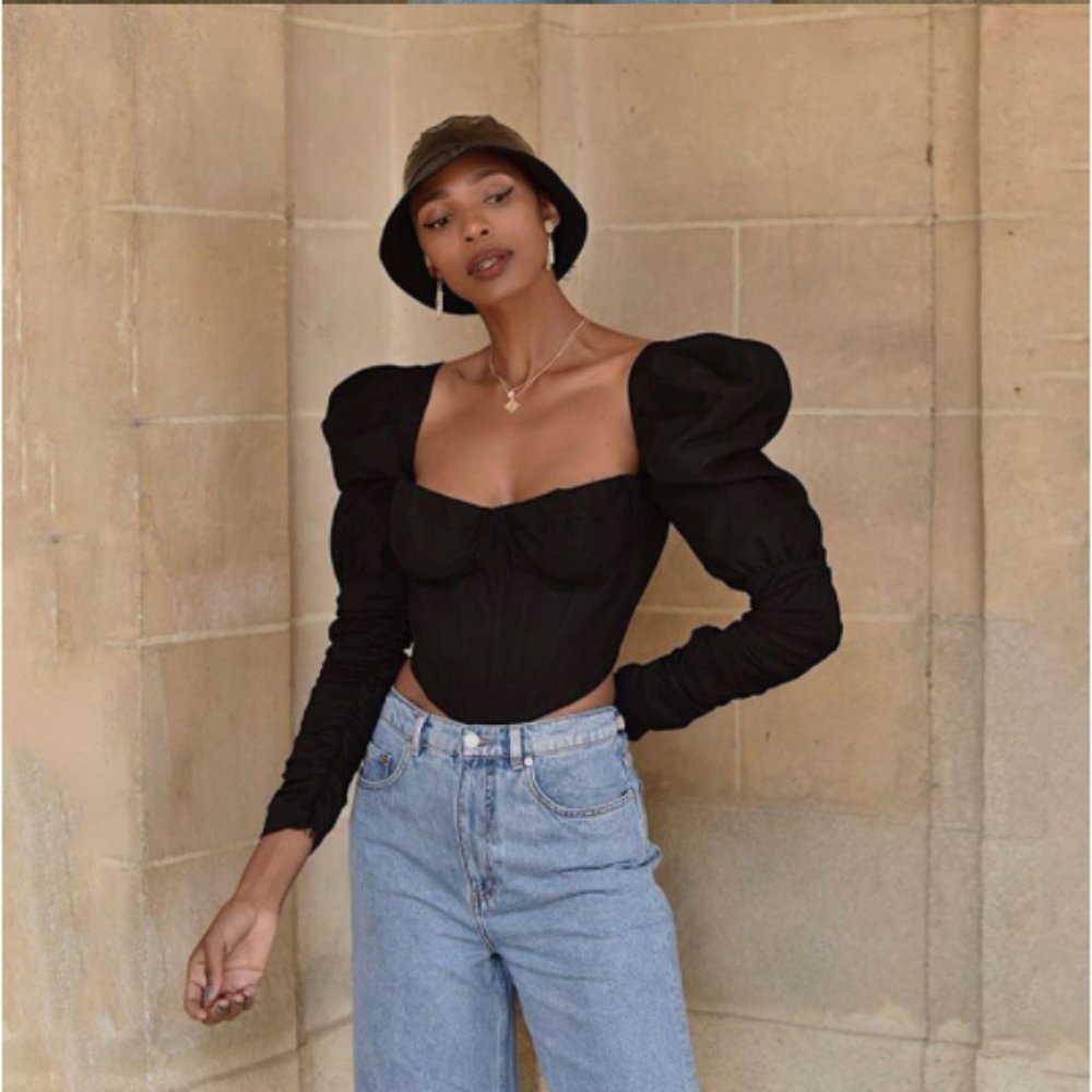 Puff Sleeve Blouse 💋 - Picture 9 of 9